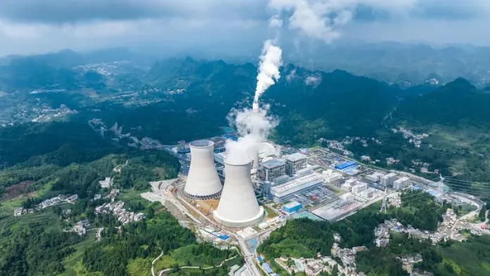 China-Guizhou-power plant-Xinhua 7-8-2025