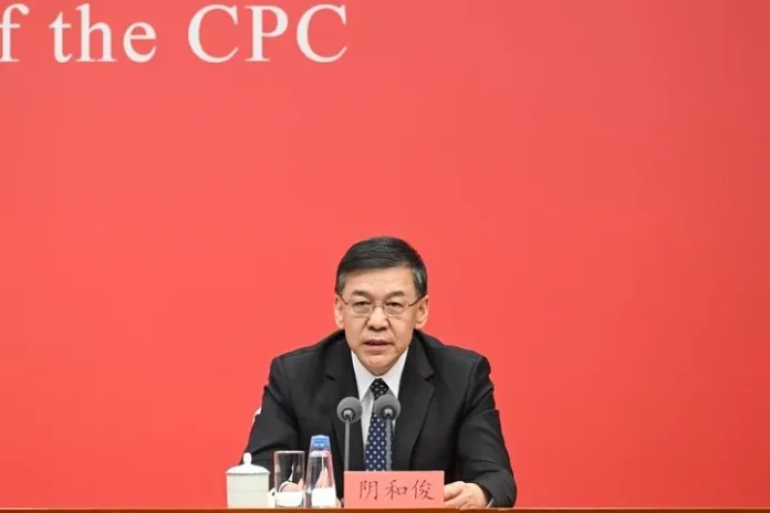 China-Minister-YIN-HEJUN-XINHUA
