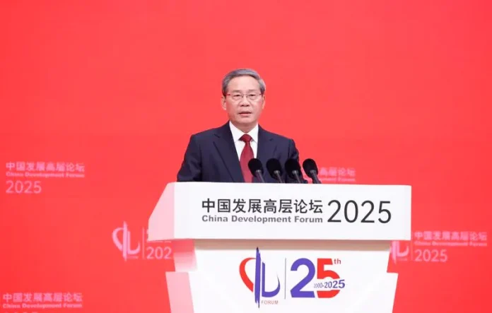 Li qiang-China Development Forum-Premier-Xinhua