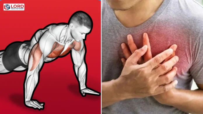 پش اپ ورزش سے امراض قلب کا خطرہ کم ہوسکتا ہے