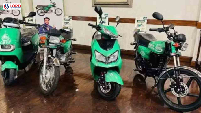 لاہور میں کرائے کی ای بائیکس کا آغاز