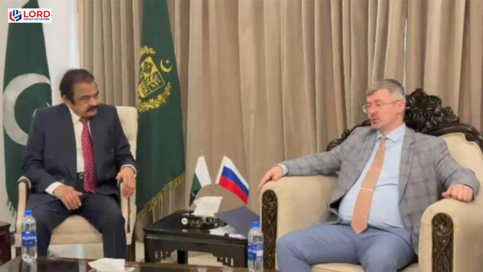 رانا ثناء اللہ اور روسی سفیر کا دوطرفہ تعاون پر اتفاق