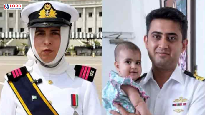 شہید افسر کی اہلیہ الویرا حمزہ پاک بحریہ میں شامل