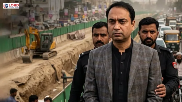 یلو لائن کرپشن کیس میں ضمیر عباسی جوڈیشل ریمانڈ پر جیل منتقل