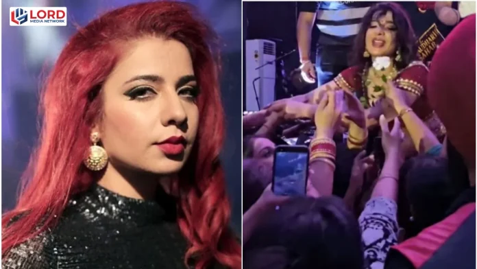 دہرادن کنسرٹ میں جیسمین سینڈلاس کے ساتھ مبینہ بدسلوکی