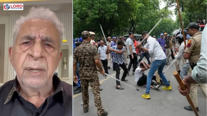 نصیر الدین شاہ کا دہلی طلبہ پر پولیس تشدد پر سخت ردعمل