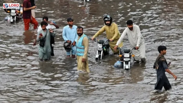 پنجاب بھر میں مون سون بارشوں کا سلسلہ جاری ،  اربن فلڈنگ کا خدشہ بڑھ گیا