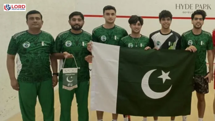 پاکستان جونیئر اسکواش ٹیم نے سوئٹزرلینڈ کو شکست دے کر پری کوارٹر فائنل میں جگہ بنا لی