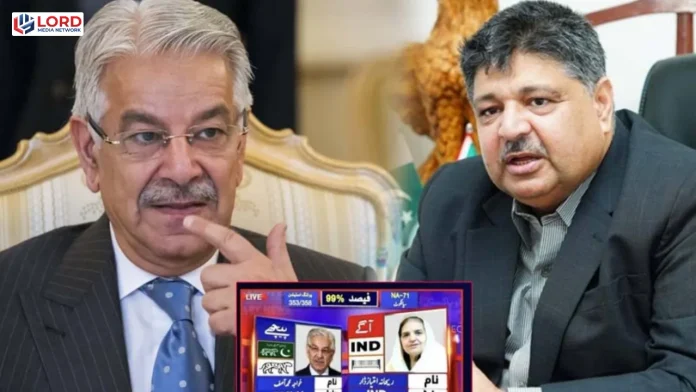 خواجہ آصف  نے جنرل باجوہ کے سسرکے پاوٴں پکڑ کر ہاری ہوئی سیٹ جیتی، شعیف صدیقی