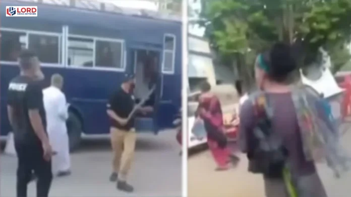 کراچی میں مبینہ تشدد کے بعد خواجہ سراؤں کا بوٹ بیسن تھانے پر پتھراؤ