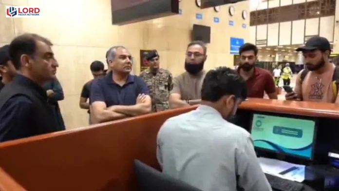 محسن نقوی کا جناح ایئرپورٹ پر امیگریشن سسٹم فوری بحال کرنے کا حکم