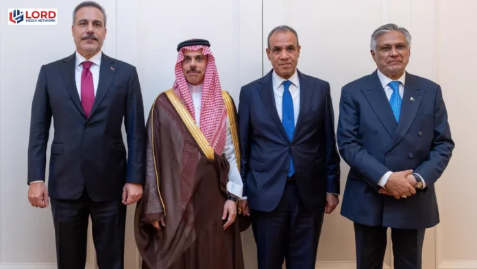 Pakistan, Saudi Arabia, Egypt and Türkiye stress diplomacy