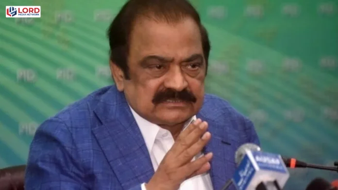 اسلام آباد میں احتجاج کا راستہ روکنے کا اعلان ، رانا ثنا اللہ