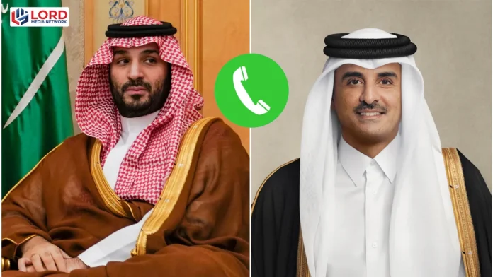 سعودی ولی عہد اور امیر قطر میں خطے کی صورتحال پر گفتگو