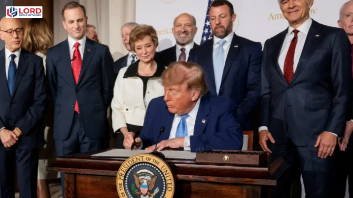 Trump signs document on AI protections
