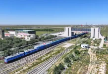 چین کے شمالی پورٹ سے چین-یورپ ٹرینوں کی مال برداری کا حجم 50 لاکھ ٹن سے بڑھ گیا