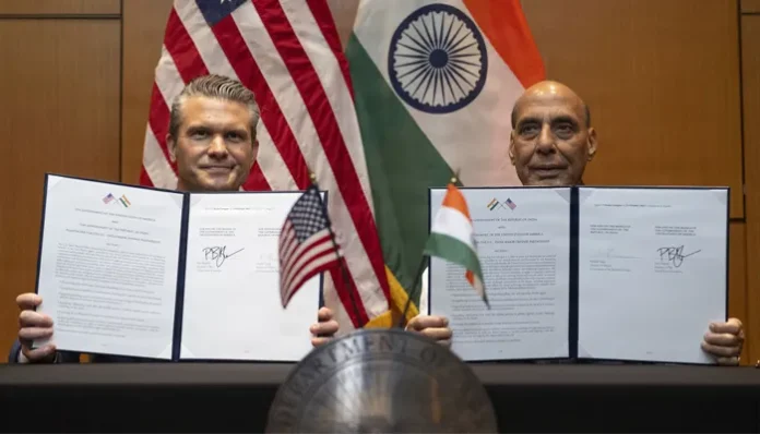 india US defence agreement