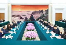 چین کے سینئر قانون ساز کی بحرالکاہل جزائر کے ممالک کے سیاستدانوں کے وفد سے ملاقات