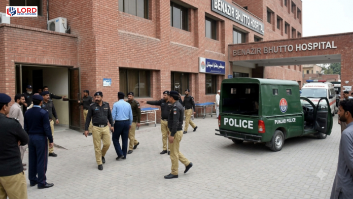 راولپنڈی: اسپتال سے ملزم پولیس کو چکمہ دے کر فرار
