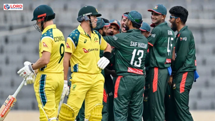 بنگلادیش نے پہلی بار آسٹریلیا کو ون ڈے سیریز میں ہرایا