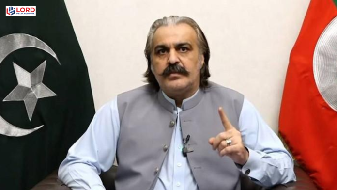 علی امین گنڈا پور نے پی ٹی آئی اعلامیہ کو ڈکٹیٹر شپ قرار دےد یا