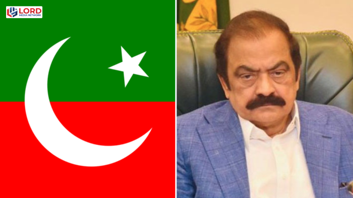 پی ٹی آئی وفد نے مذاکرات کی پیشکش قبول کر لی، رانا ثنا اللہ
