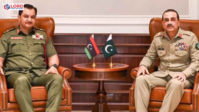 فیلڈ مارشل عاصم منیر کی لیبیا کے نائب کمانڈر سے ملاقات