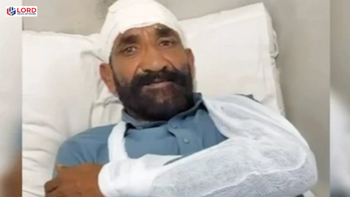 کالعدم کمیٹی کے شرپسندوں کا پولیس اہلکار پر وحشیانہ تشدد