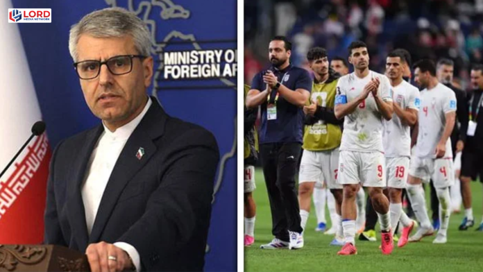 ایران  کا امریکا پر فیفا ورلڈ کپ اصولوں کی خلاف ورزی کا الزام عائد