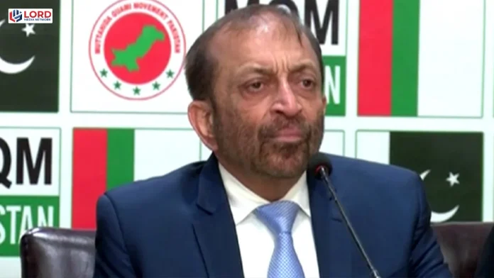 مطالبات نہ مانے گئے تو اپوزیشن بینچوں پر بیٹھ جائیں گے، فاروق ستار