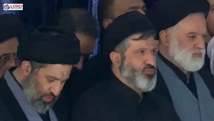 تہران میں شہید علی خامنہ ای کی نماز جنازہ میں تین بیٹوں نے شرکت کی