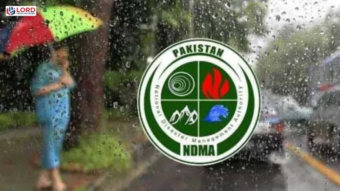 این ڈی ایم اے نے کل سے شدید بارشوں کا الرٹ جاری کردیا