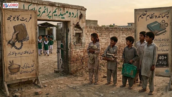 پاکستان میں ڈھائی کروڑ سے زائد بچے تعلیم سے محروم، رپورٹ