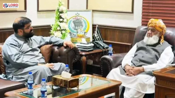 مولانا فضل الرحمان اور ایمل ولی خان کی ملاقات میں امن و امان پر تشویش کا اظہار