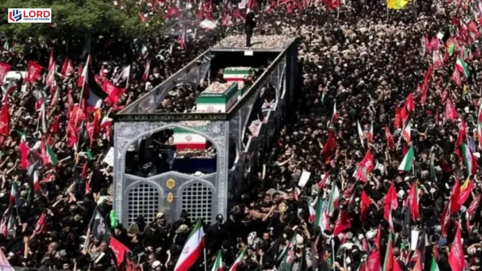 آیت اللہ خامنہ ای کی نجف میں تدفین، لاکھوں افراد کی شرکت