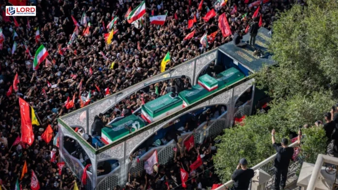 آیت اللہ خامنہ ای کی آخری رسومات میں کروڑوں افراد کی شرکت کا دعویٰ