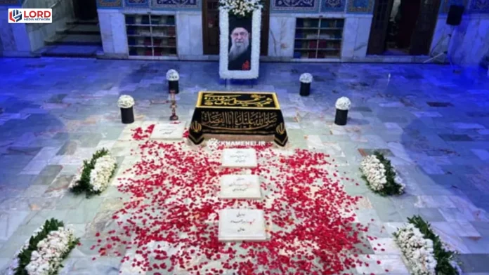 شہید آیت اللہ خامنہ ای کی قبر کی پہلی تصویر جاری