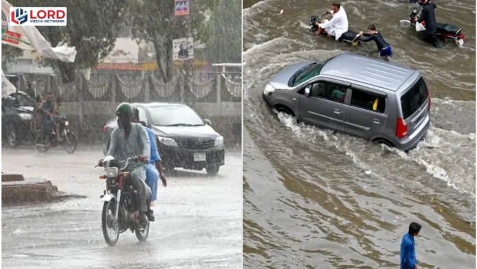 ملک کے مختلف علاقوں میں شدید بارشوں اور اربن فلڈنگ کا خطرہ