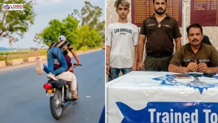 لاہور میں خطرناک ون ویلنگ کرنے والا  ملزم گرفتار