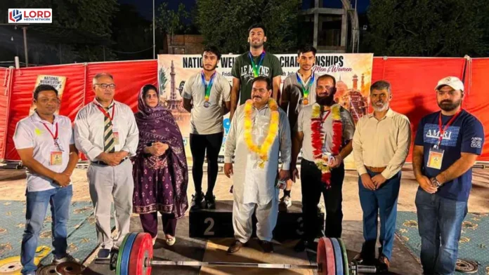 پنجاب یونیورسٹی کے ویٹ لفٹرز نے نیشنل ویٹ لفٹنگ چیمپئن شپ میں 3 طلائی تمغے جیت لیے