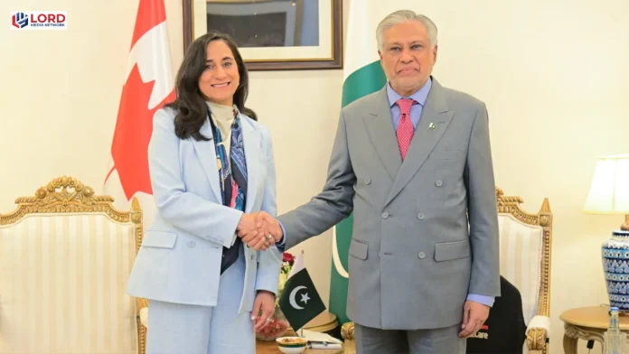 پاکستان اور کینیڈا کا ترجیحی شعبوں میں دوطرفہ تعاون بڑھانے پر اتفاق