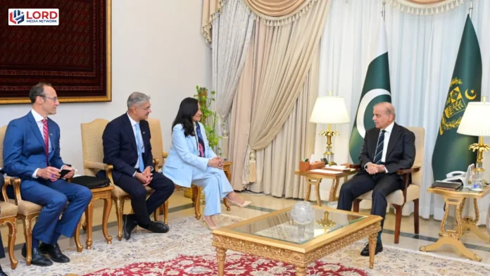وزیراعظم شہباز شریف کی انیتا آنند سے ملاقات، تجارت و تعاون بڑھانے پر اتفاق