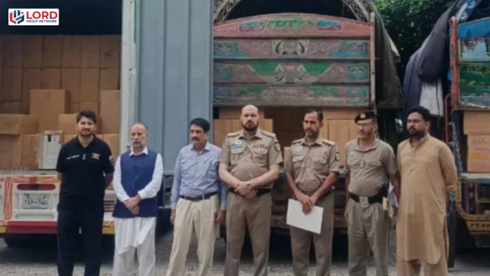 موٹروے پولیس نے 22 کروڑ کے نان کسٹم پیڈ سگریٹ پکڑ لیے
