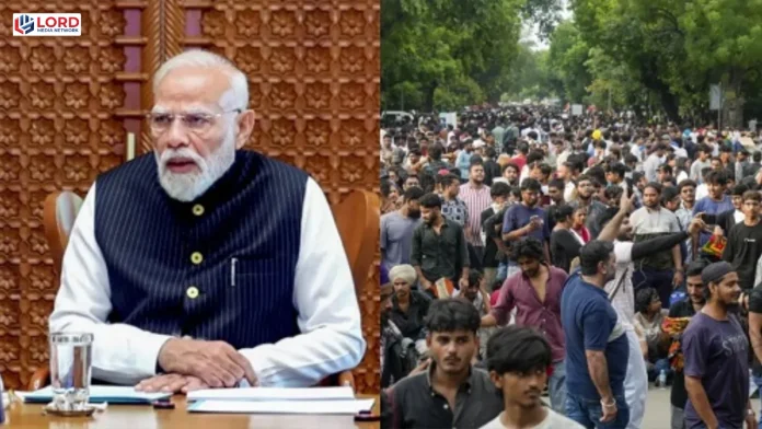 پرچہ لیک تنازعہ، مودی کا فاسٹ ٹریک عدالتیں بنانے کا اعلان