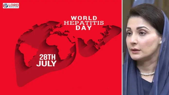 ہیپاٹائٹس کے خاتمے کیلئے اجتماعی جدوجہد کی ضرورت ہے، مریم نواز