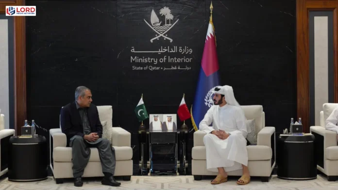 محسن نقوی اور قطری وزیر داخلہ کا سکیورٹی تعاون پر اتفاق