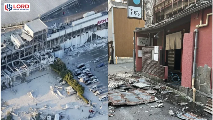 جاپان میں 7.1 شدت کے زلزلے سے درجنوں عمارتیں متاثر