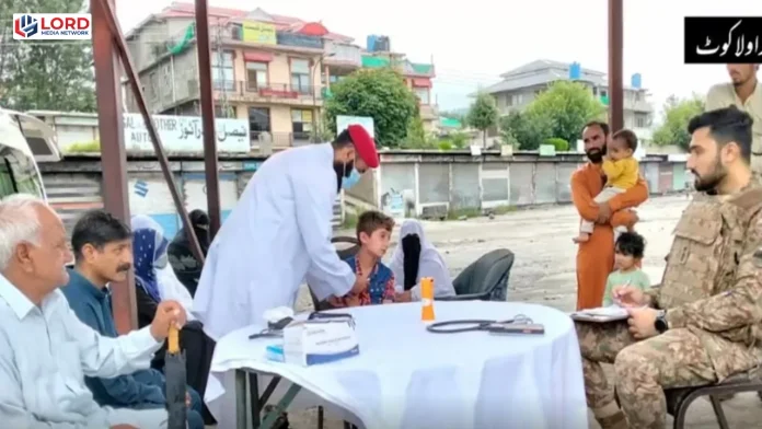 پاک فوج کا راولاکوٹ میں فری میڈیکل کیمپس کا انعقاد