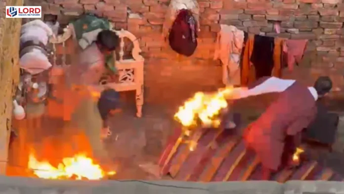 راولپنڈی میں منشیات کے عادی افراد کا شہری پر حملہ، آگ لگا کر خنجروں کے وار