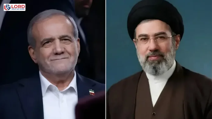 ایرانی صدر کی سپریم لیڈر مجتبیٰ خامنہ ای سے ملاقات